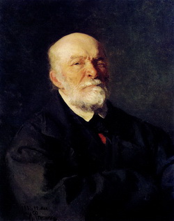 Портрет Н.Пирогова в исполнении И. Репина